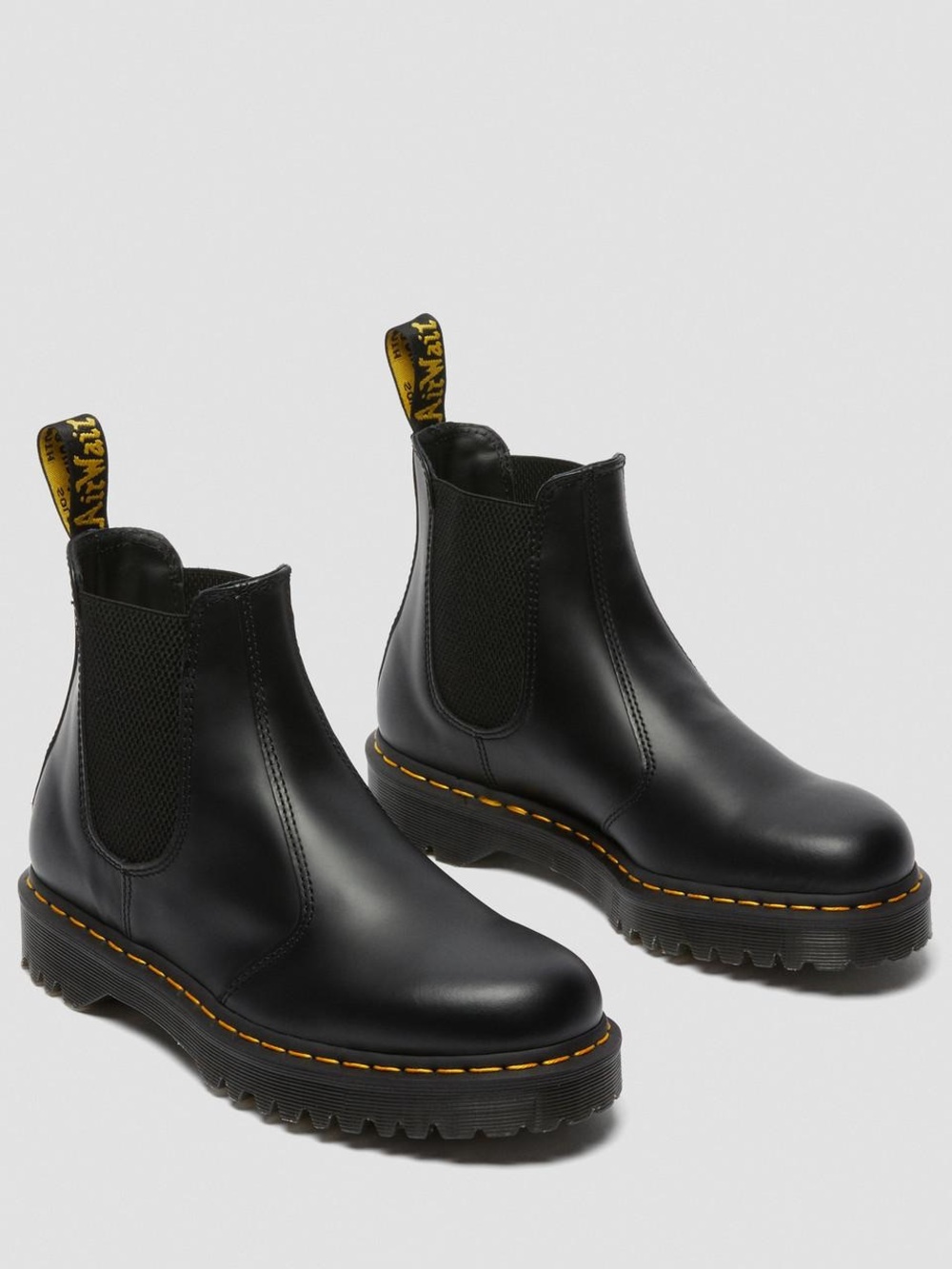 Dr. Martens Black 2976 BEX Smooth Leather Chelsea Boots size 38